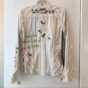 Vintage 3J Workshop Shirt, Multi, Embroidered, S